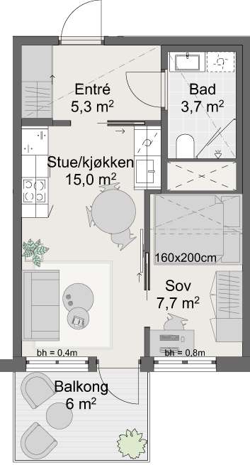 Plantegning 1